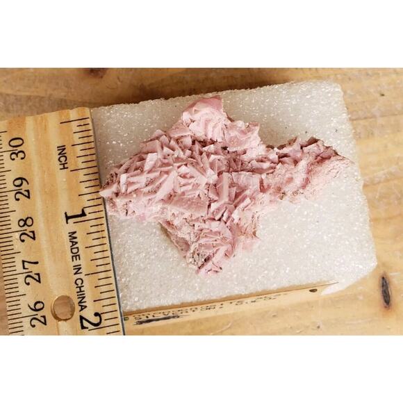 Rhodocrosite Crystal Cluster Silverton, Colorado, USA 38g Estate Specimen - Picture 9 of 10